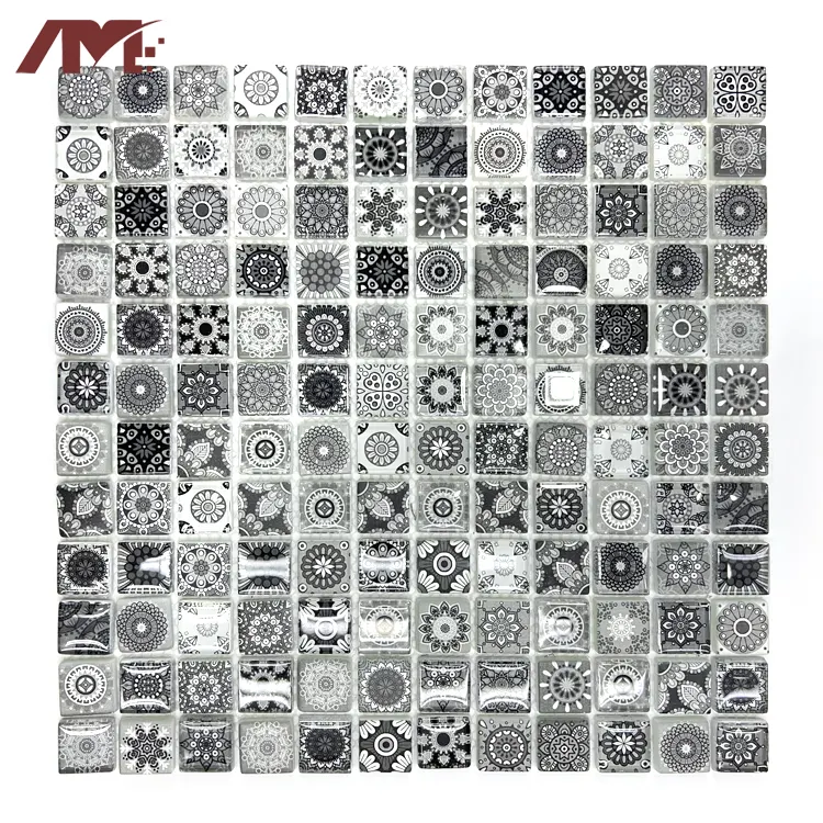 Glass Mosaic Tile 297x297x7mm