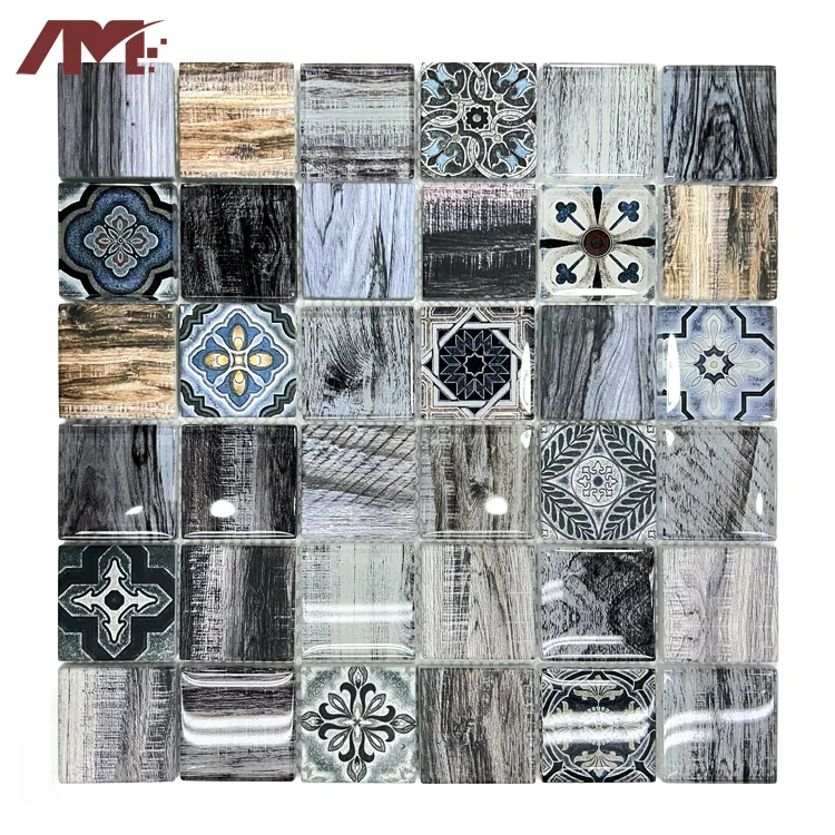 Glass Mosaic Tile 297x297x7mm