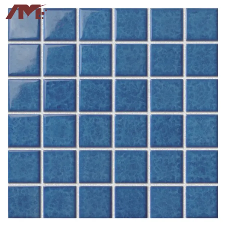 Blue Porcelain Mosaic Tile 600x600mm