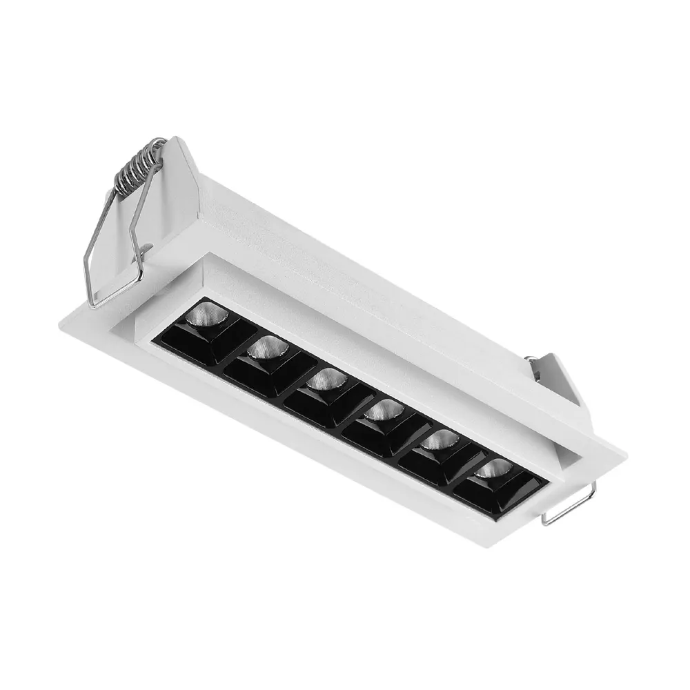 Adjustable Aluminum LED Grille Spotlight 10W