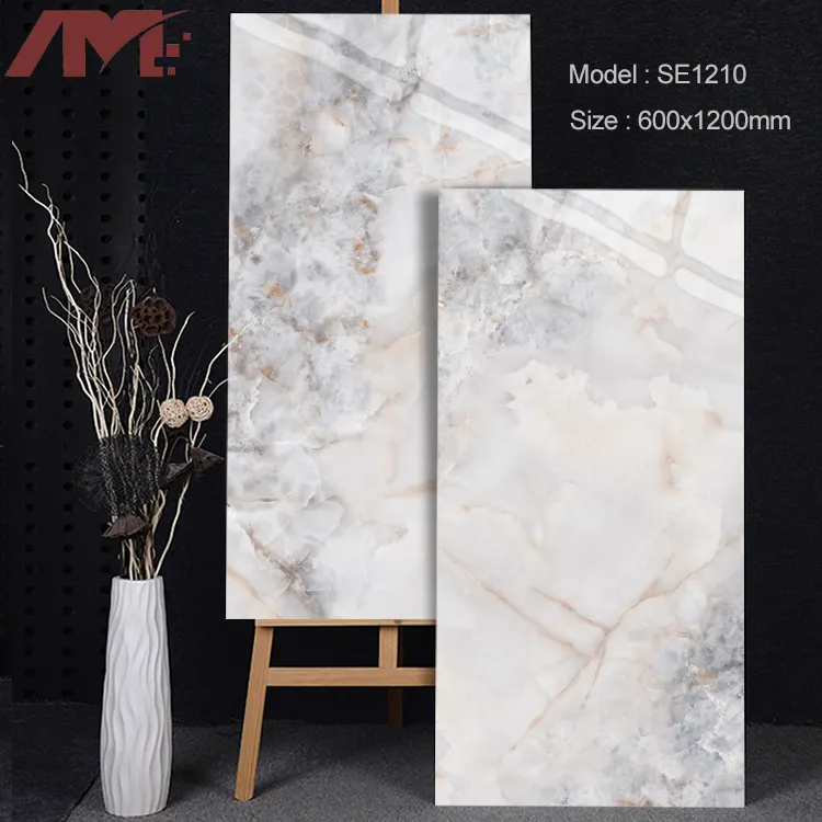 Calacatta Porcelain Floor Tile 1200x600mm