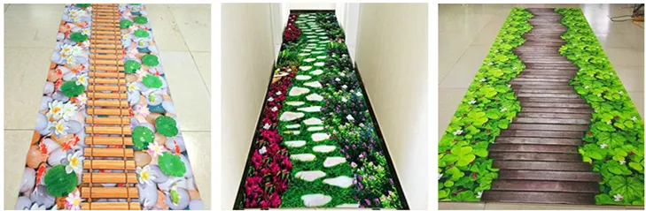Entrance Door Mat With PVC Backing For Floor Protection