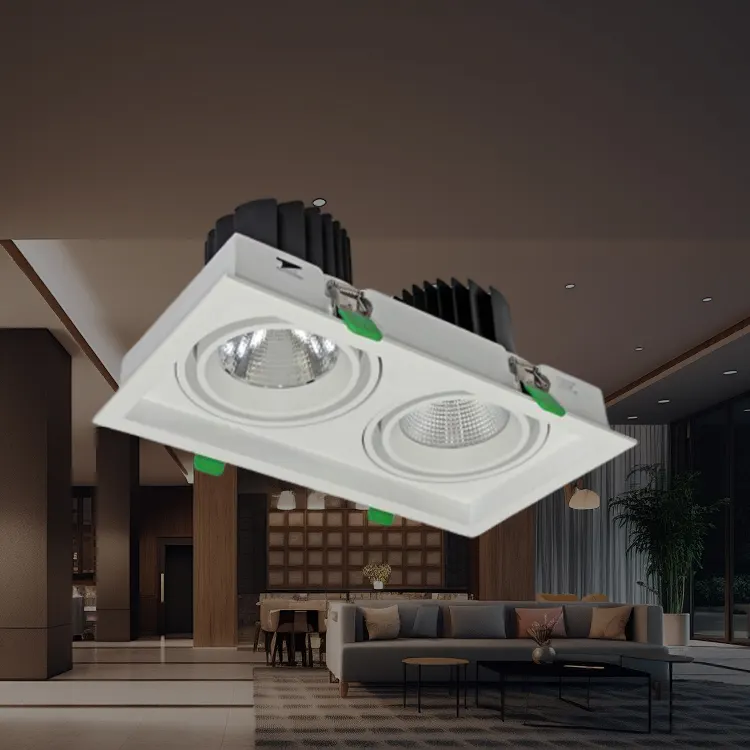 Adjustable Aluminum LED Grille Spotlight