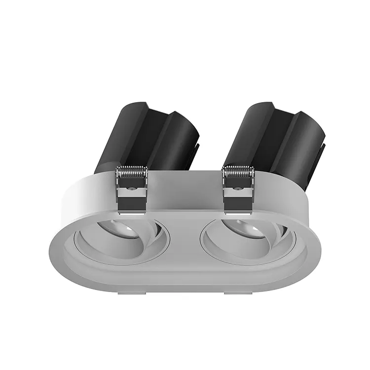 Adjustable Dimmable Recessed COB LED Downlight 7-35W