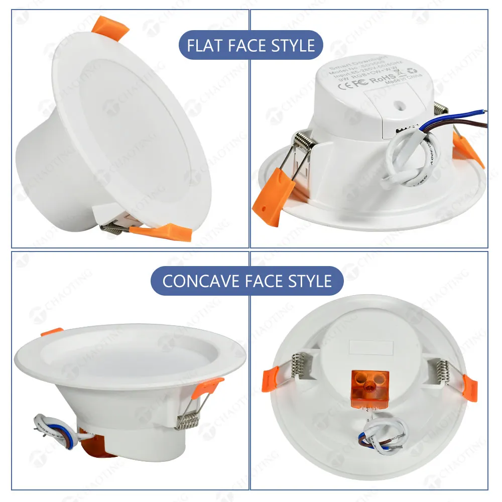 Adjustable Tuya Smart Dimmable LED Downlight 5-16W