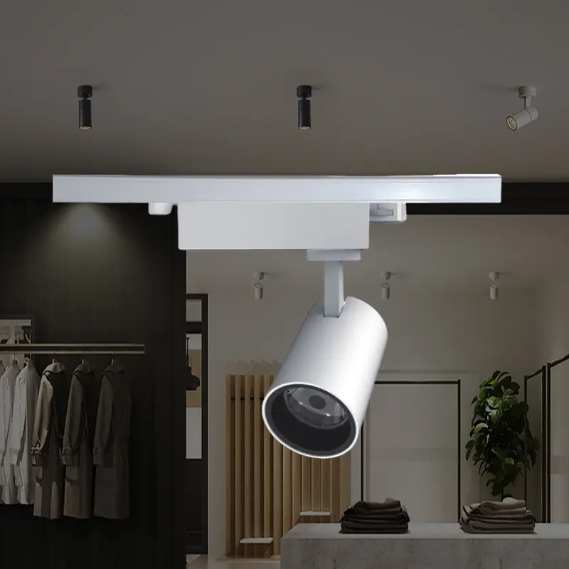 Adjustable Aluminum COB LED Track Spotlight
