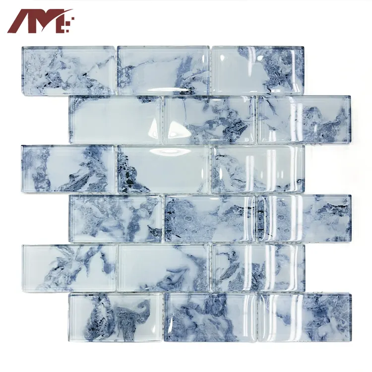 Glass Mosaic Tile 345x296x6mm