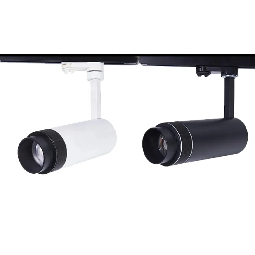 Adjustable Aluminum COB LED Track Spotlight 15-30W