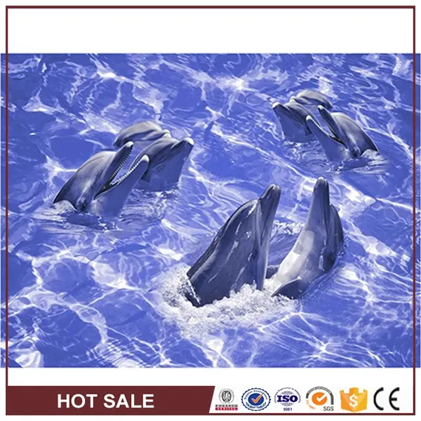 3D-Printed Glossy Ceramic Wall Tile 600x600mm
