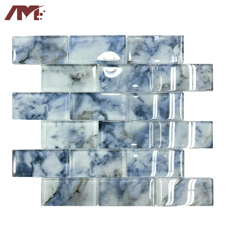 Glass Mosaic Tile 345x296x6mm