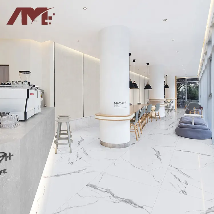 Carrara White Porcelain Floor Tile 800x1400mm