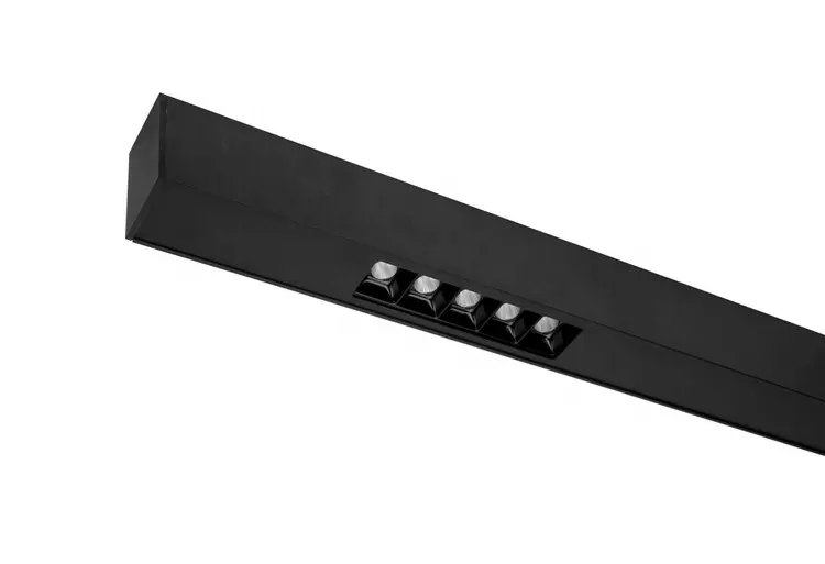 Adjustable Aluminum Linear LED Pendant Light 20-50W