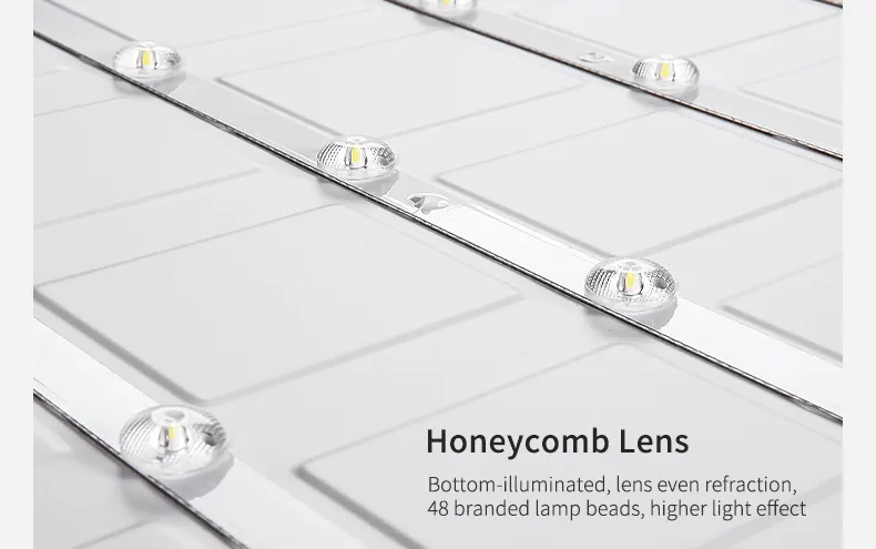 Aluminum LED Panel Light 2x2/2x4/60x60 50-100W 3CCT Selectable