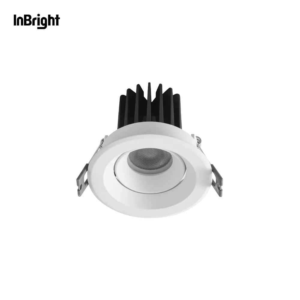 Adjustable Anti-Glare Recessed COB LED Downlight 8-25W