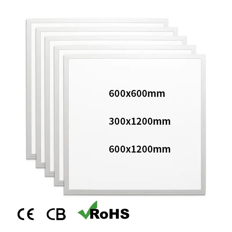 Aluminum LED Panel Light 2x2/2x4/60x60 50-100W 3CCT Selectable
