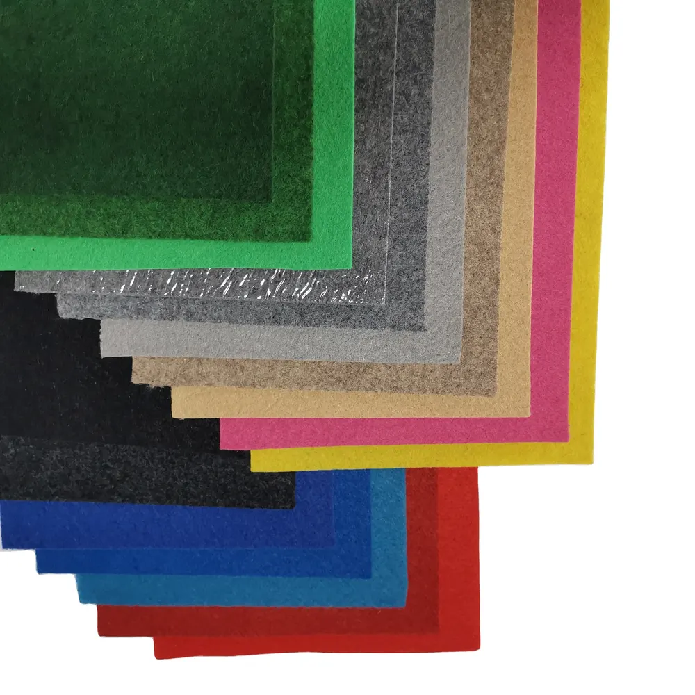Gray Polyester Floor Carpet 1-4mm Thick With Latex Backing
