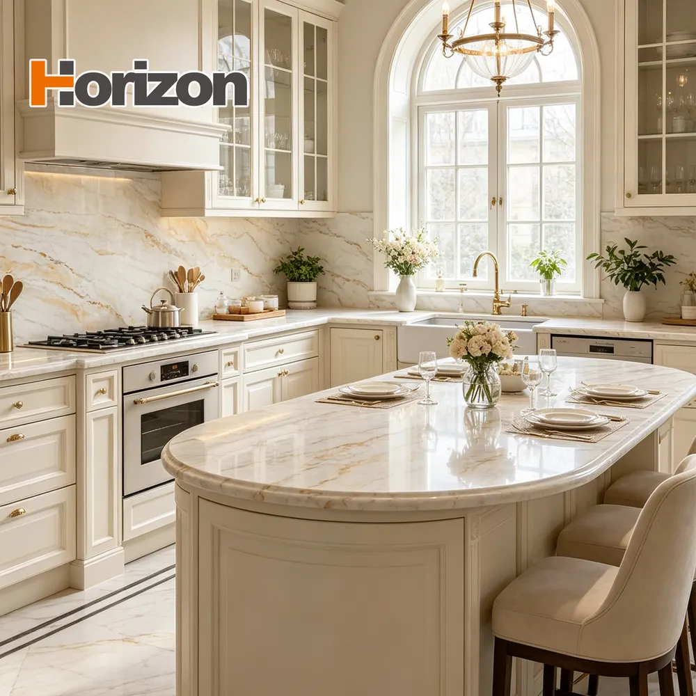 3D-Printed Engineered Quartz Slab