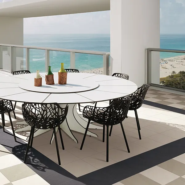 Beige Polished Porcelain Floor Tile 600x600mm