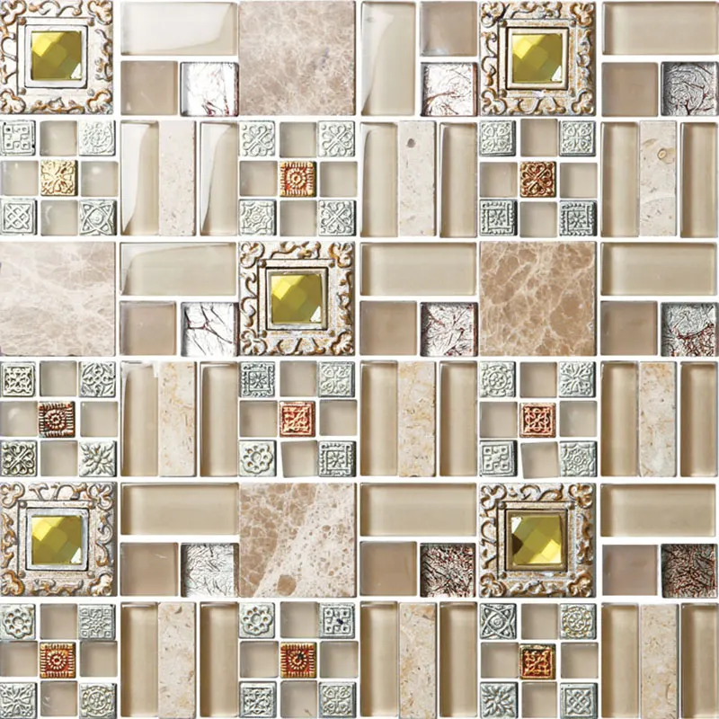 Glass Mosaic Tile 300x300mm