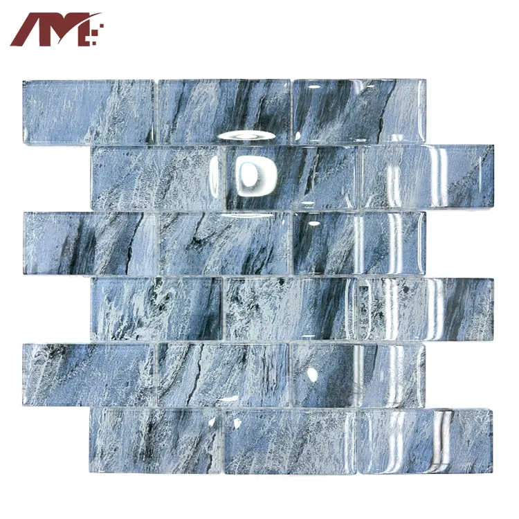 Glass Mosaic Tile 345x296x6mm