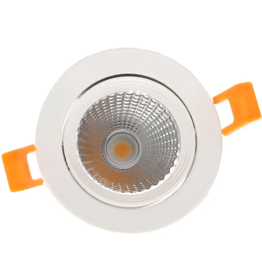 Adjustable Recessed Aluminum COB LED Downlight 5-50W