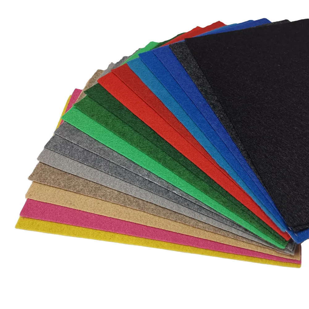 Needle-Punched Polyester Stair Tread Carpet Mat 1-4mm Thick