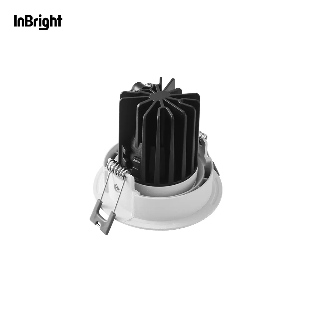 Adjustable Anti-Glare Recessed COB LED Downlight 8-25W