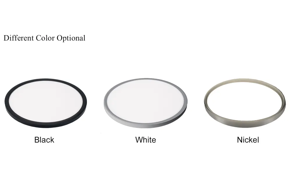 Aluminum LED Ceiling Light 24-96W 3CCT Selectable with Remote Control