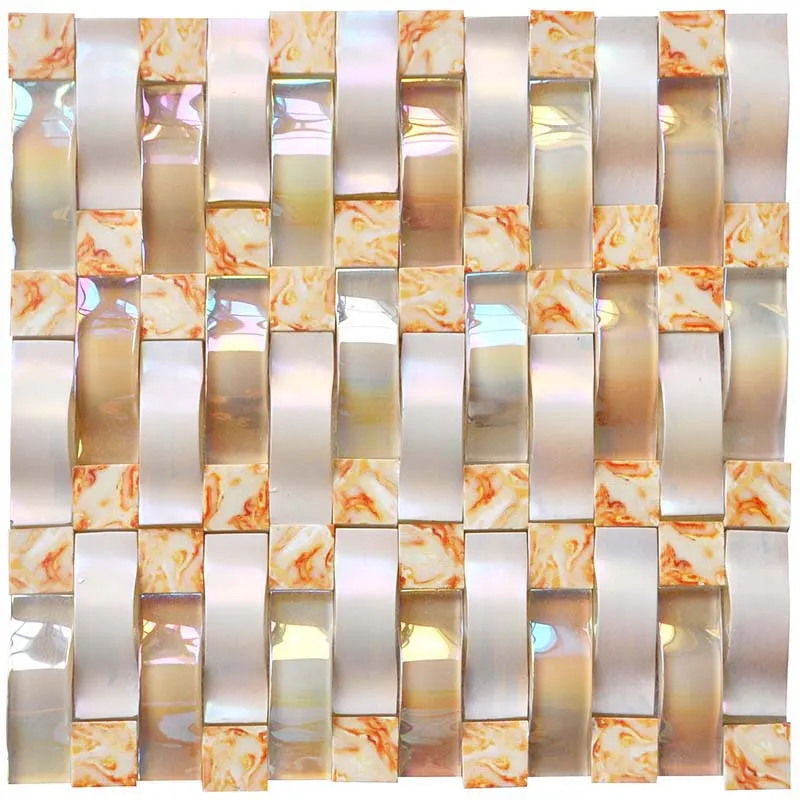 Glass Mosaic Tile 15x15mm