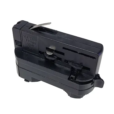 4-Wire 3-Circuit Track Adapter Black/White