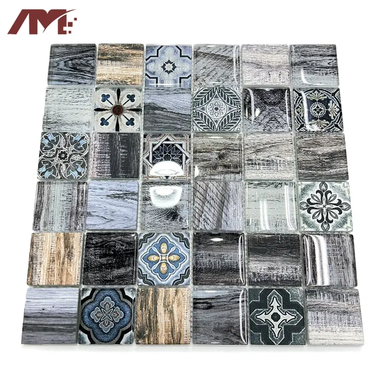 Glass Mosaic Tile 297x297x7mm
