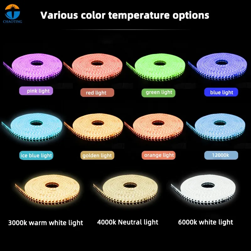 Flexible RGB LED Strip Light 220V IP65 SMD2835