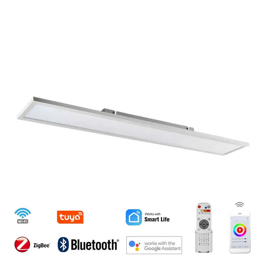 Adjustable Slim Recessed Square LED Panel Light 60/80W