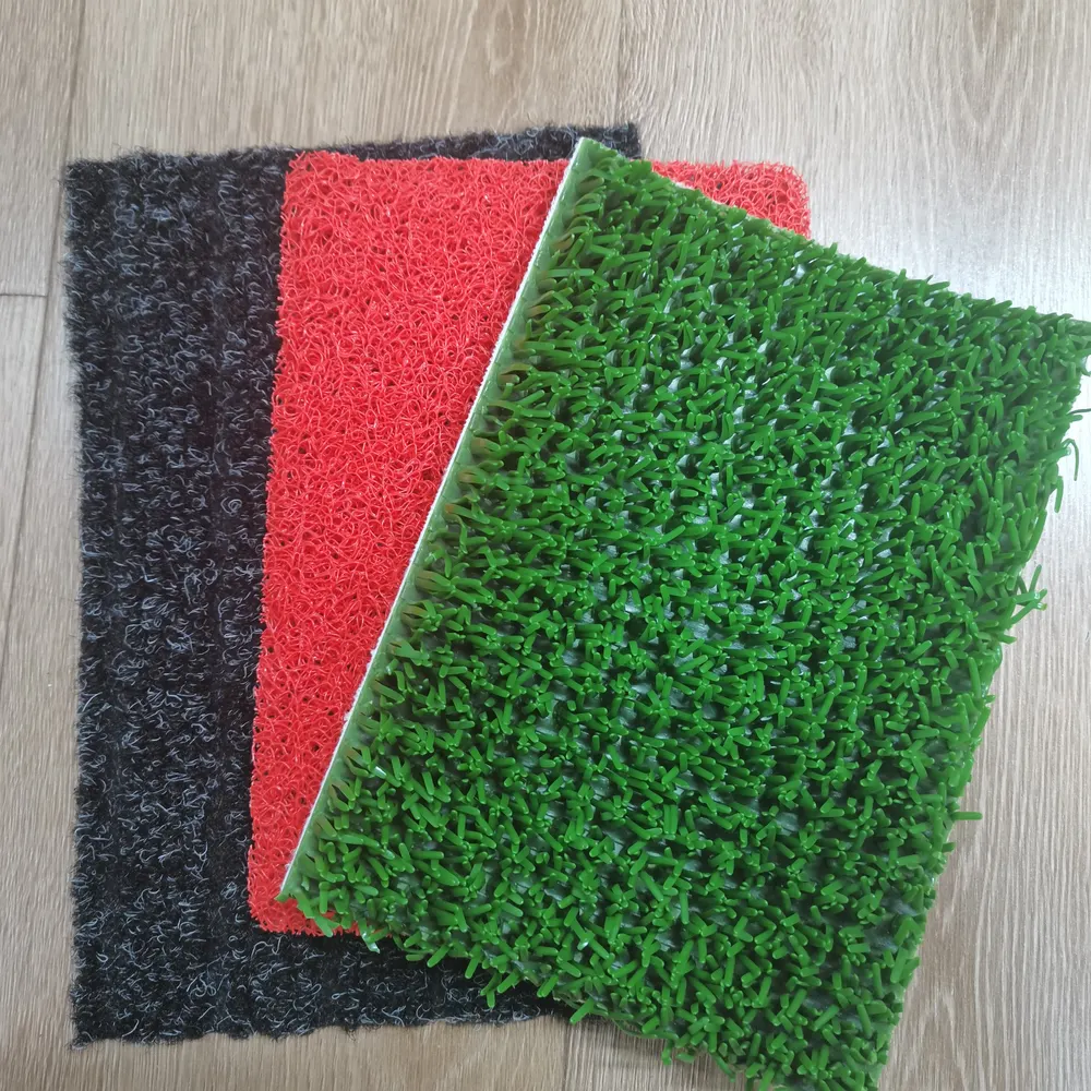 Green PE Gold Mining Sluice Mat With Nylon Backing