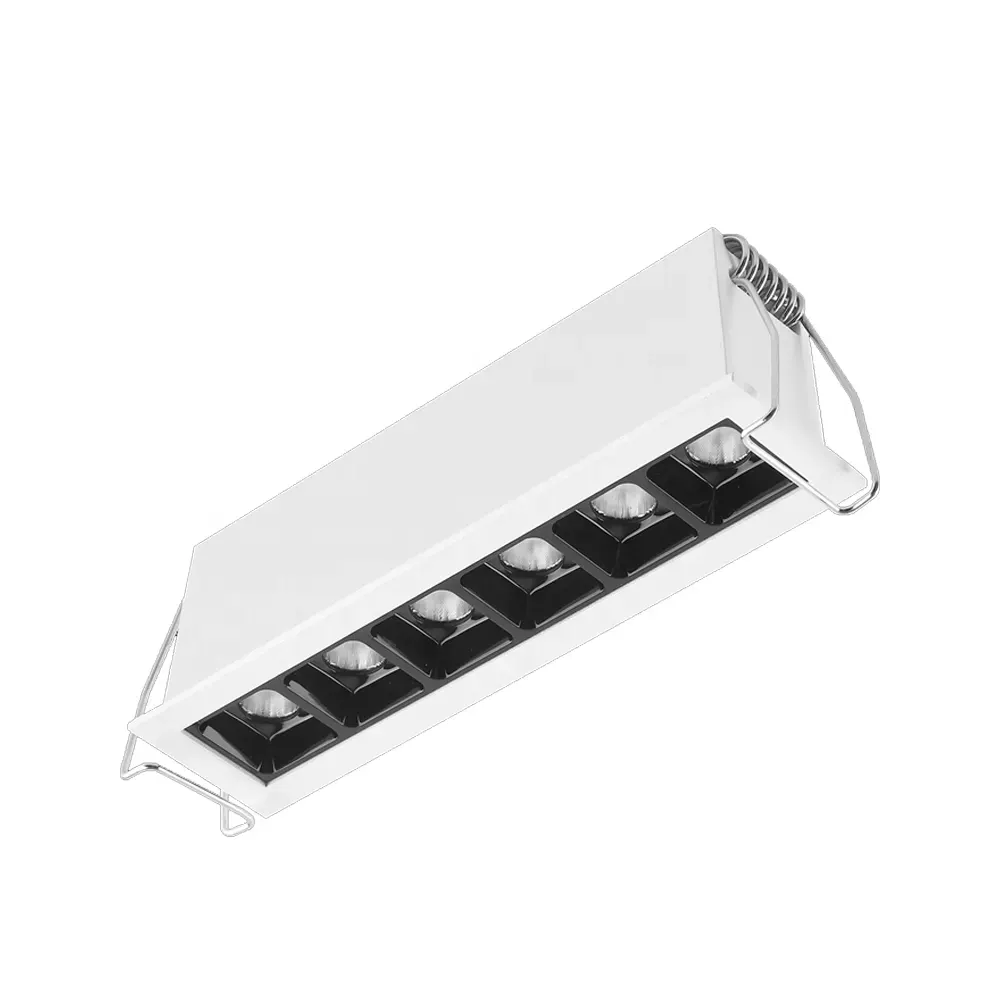 Adjustable Recessed Aluminum LED Grille Spotlight 15/40W