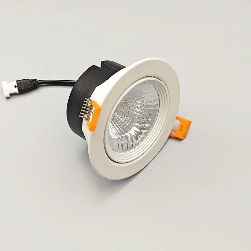 Adjustable Dimmable Recessed COB LED Downlight 5/15W 4in