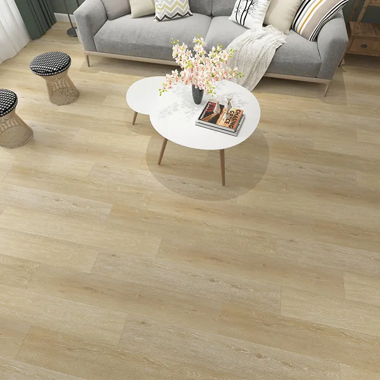 Wood-Look SPC Click-Lock Vinyl Flooring 1220x184mm 3.5-6m Thick