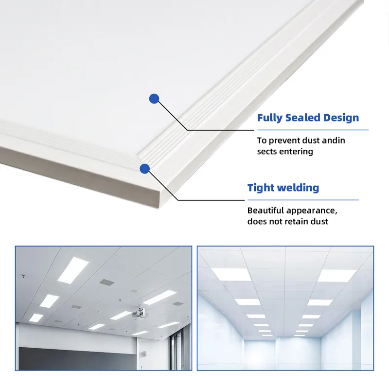Aluminum LED Panel Light 2x2/60x60cm 40/80W 220-240V