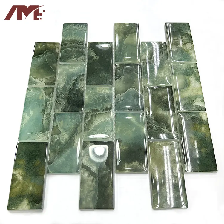 Glass Mosaic Tile 345x296x6mm