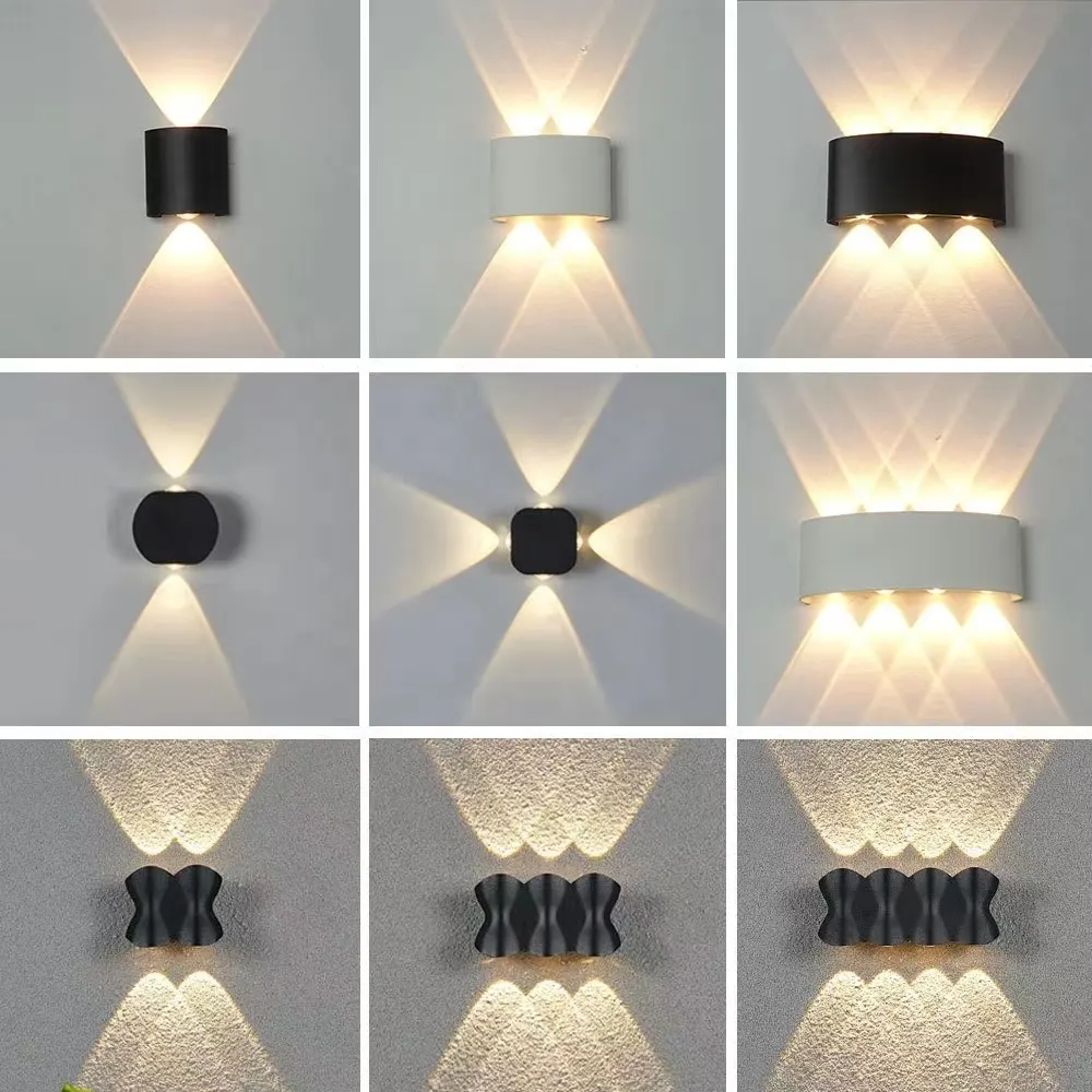 Aluminum LED Wall Light 2-12W
