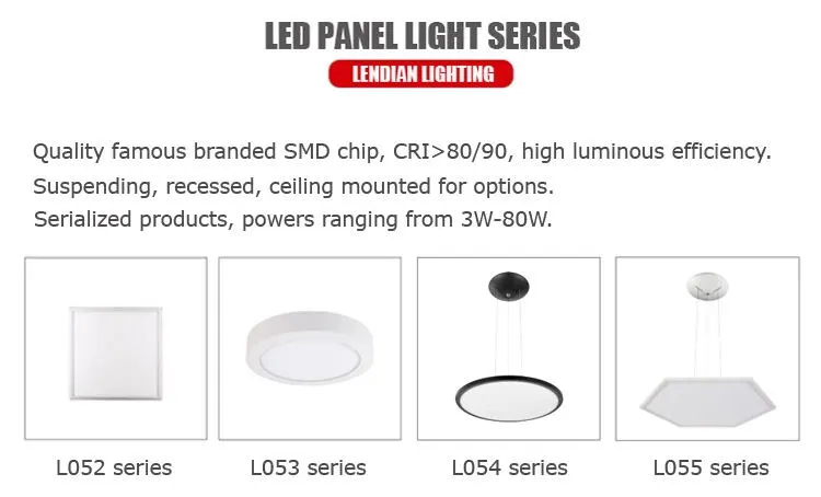 Aluminum LED Panel Light 12-48W