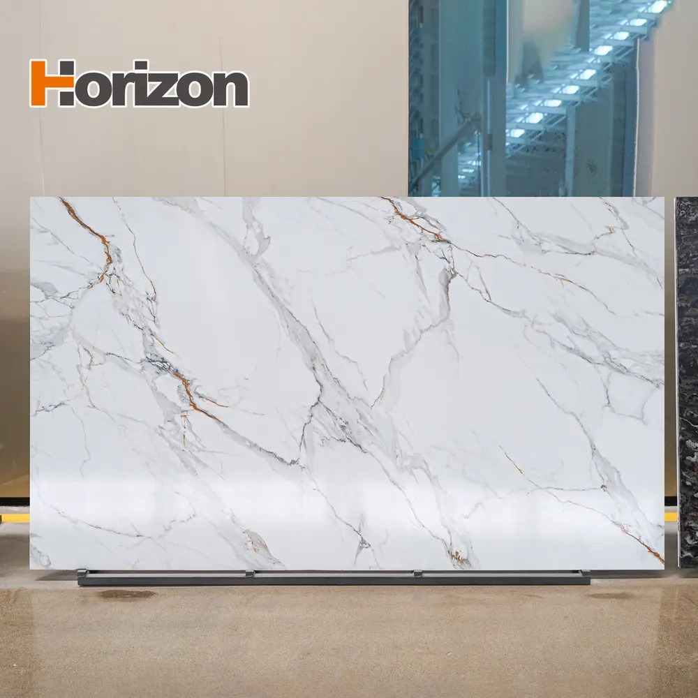 3D-Printed Polished Engineered Quartz Slab