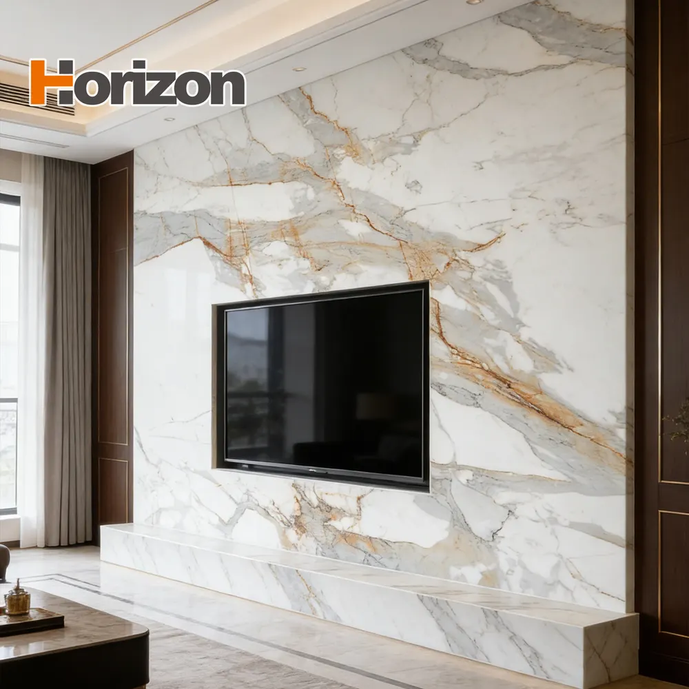 Cream White Sintered Stone Slab 1600x3200mm