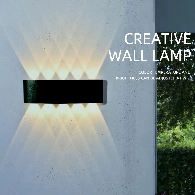 Aluminum LED Wall Light 2-12W IP65