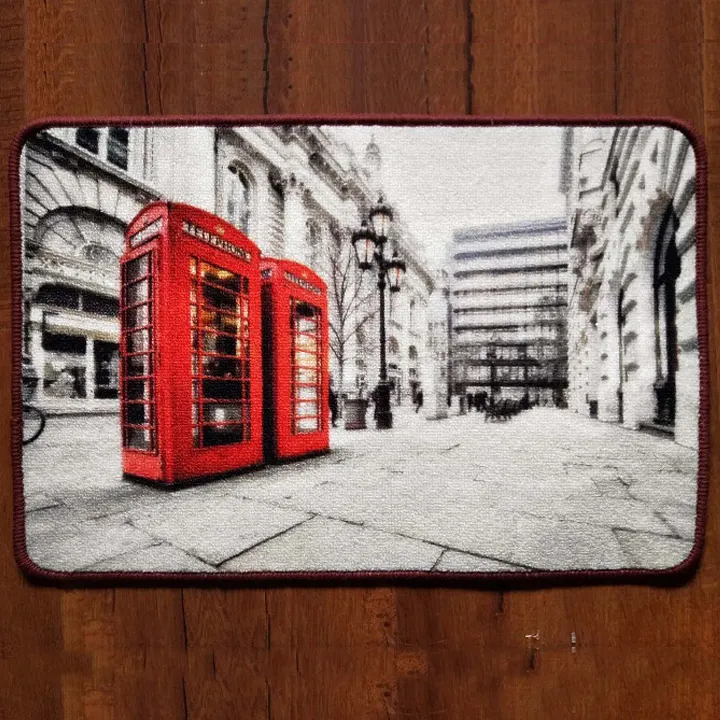 Entrance Door Mat With PVC Backing For Floor Protection