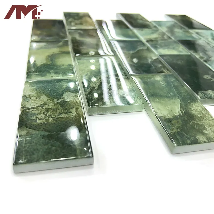 Glass Mosaic Tile 345x296x6mm