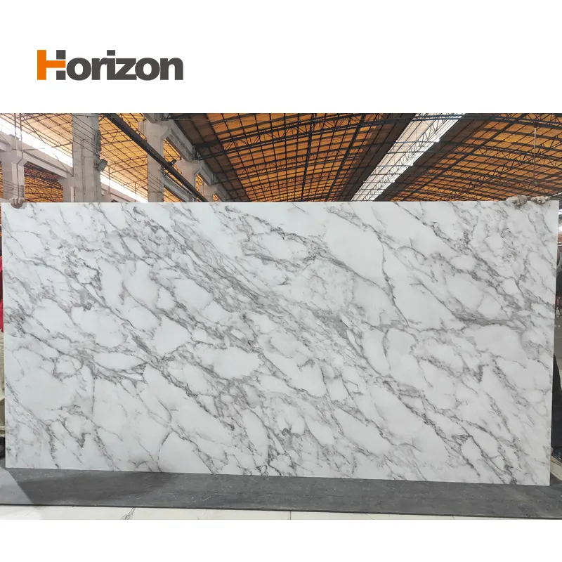 Glossy Sintered Stone Slab 1600x3200mm 6mm Thick