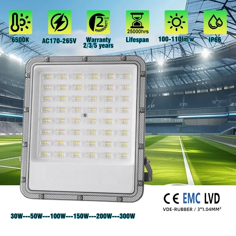 Aluminum LED Floodlight 30-150W