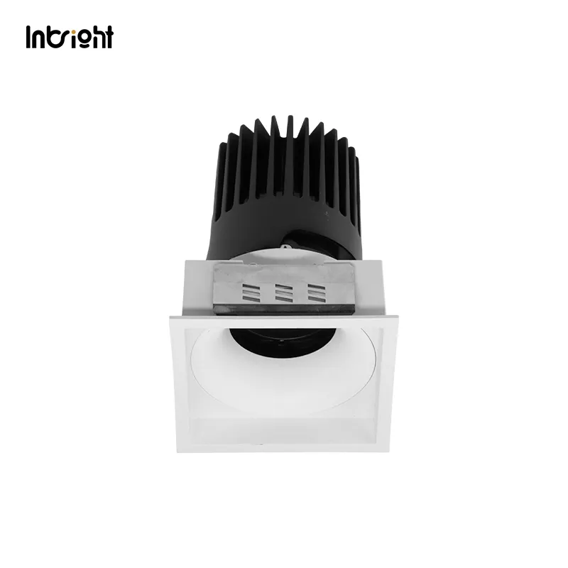Adjustable Recessed Square LED Downlight 10-28W IP65