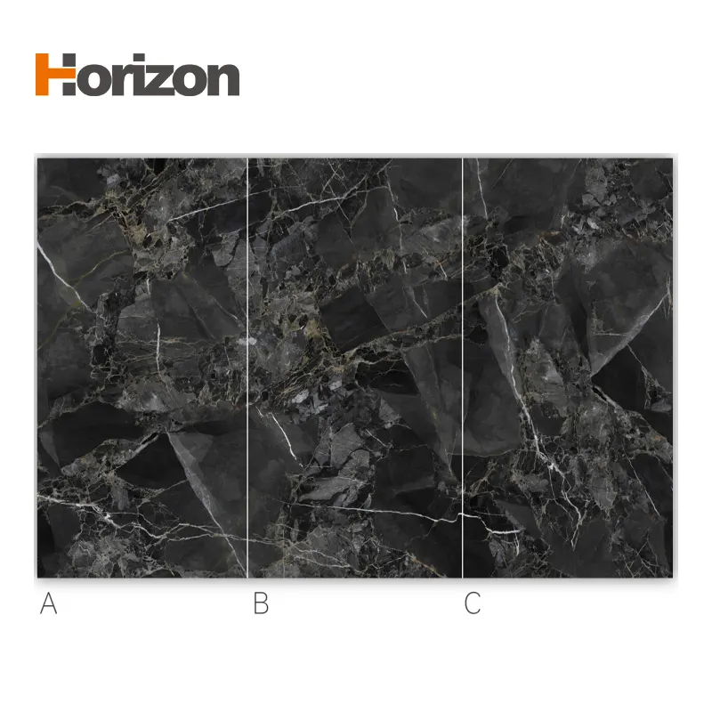 Blue Glossy Sintered Stone Slab 1600x3200mm